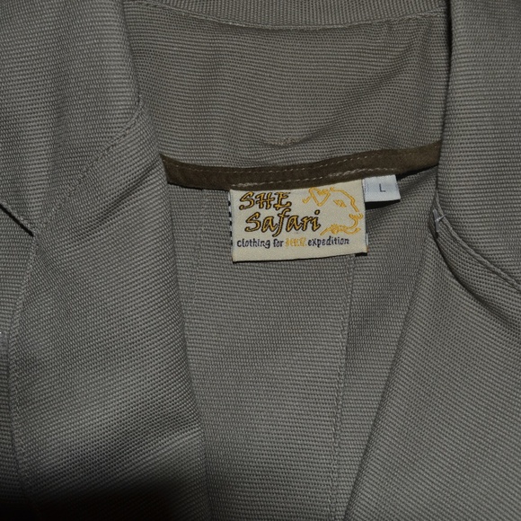 Vintage SHE SAFARI Travel Vest Size L - Picture 4 of 4